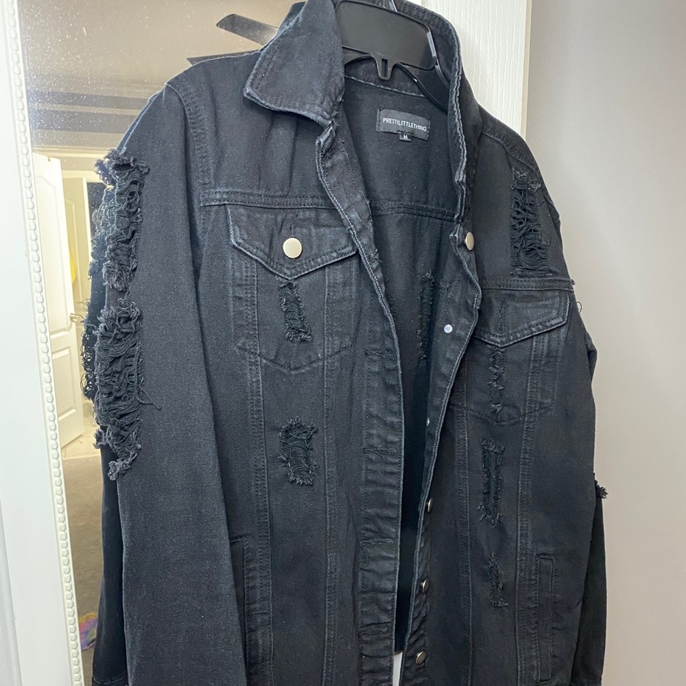 Oversized Black Jacket